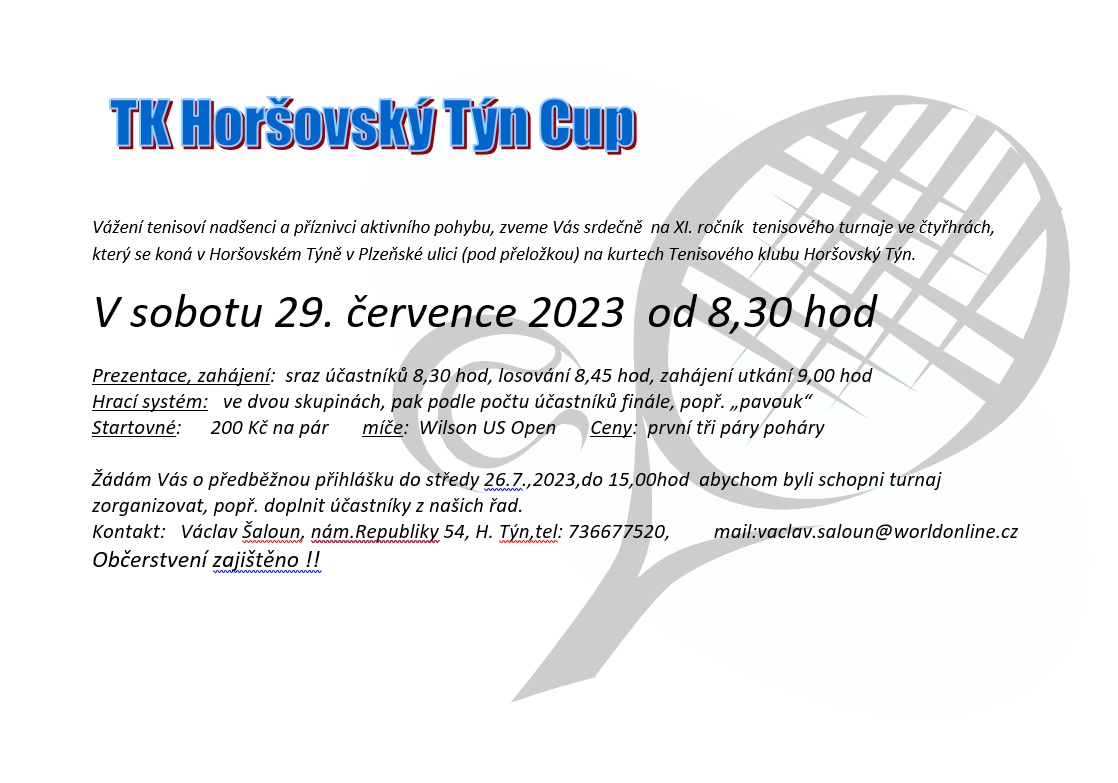 TK Horšovský Týn Cup